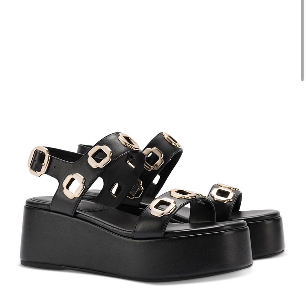 Larroude Milan Flatform Sandal— Brand new in box, never worn!